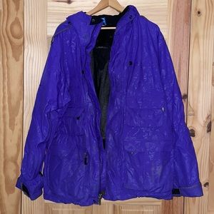 Bonfire Snowboarding Company Purple Ski Snowboard Jacket